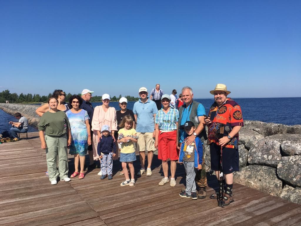 Первый организованный выезд на Ладогу