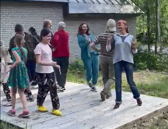 Открытие сезона танцев За Околицей